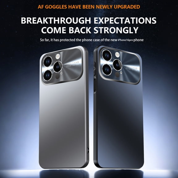 Ultra Thin Case Compatible with iPhone Air, Minimalist Matte Back Cover with Full Camera Protection, Luxury Anti-Scratch Shockproof Slim Shell For iPhone Air, Black