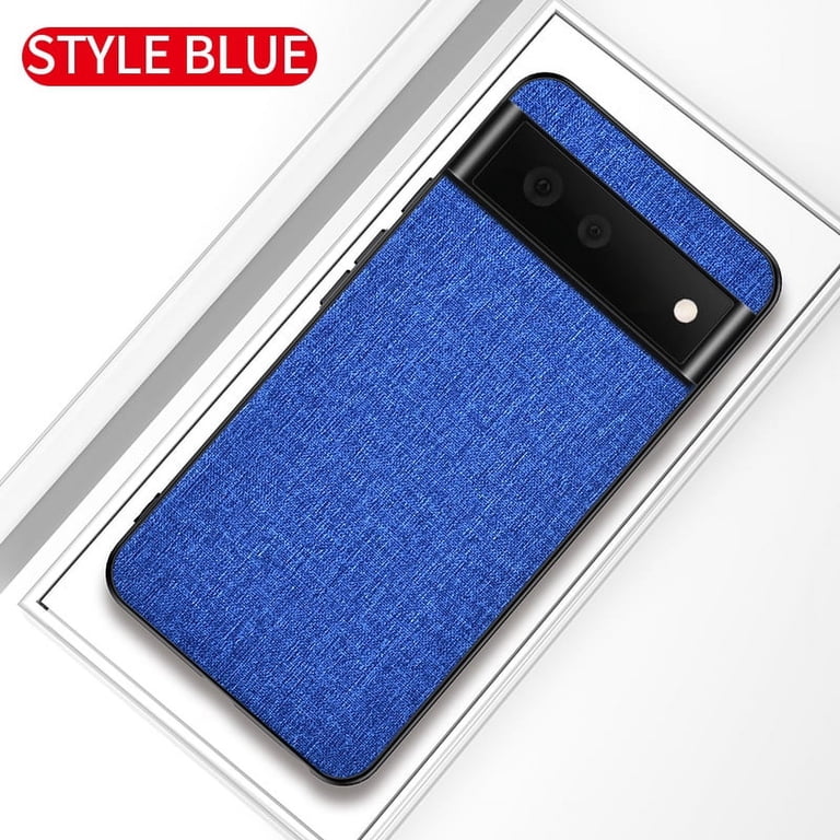 Ultra Thin Case for Google Pixel 6 5G Android Phone (6.4-Inch) -  Plastic/Silicone/Fabric Composite Case, Slim Fit Lightweight Scratch  Resistant Cell Phone Cover Sleeve (Blue) - Walmart.com