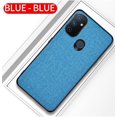 thumbnail image 1 of Ultra Thin Case for OnePlus Nord N200 5G Android Smartphone (6.49-Inch) - Plastic/Silicone/Fabric Composite Case, Slim Fit Lightweight Scratch Resistant Cell Phone Cover Sleeve (Light Blue), 1 of 1