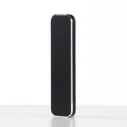 Ultra-Thin Cell Phone Holder, Adjustable Mini Alloy Phone Kickstand Portable Foldable Phone Stand Adjustable Angle for Mobile Phone Tablet Universal Model, Black