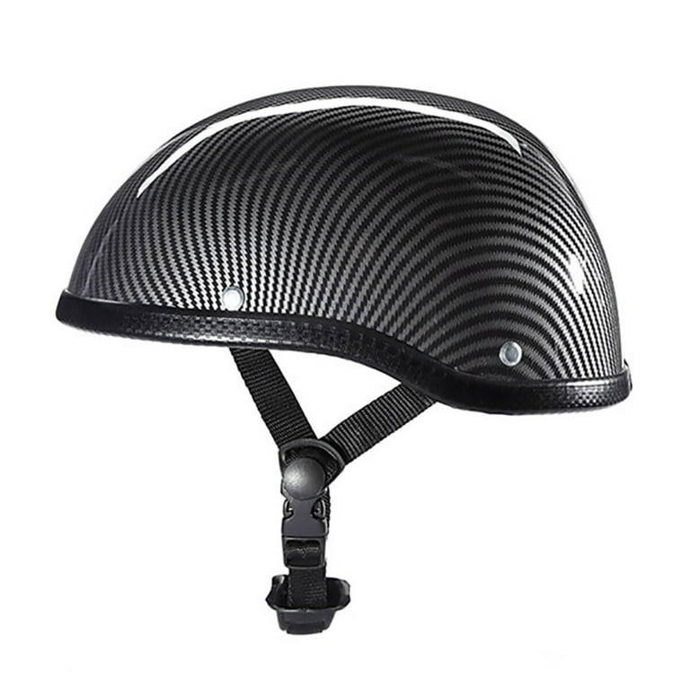 Ultra-Thin Comfortable Beanie Motorcycle Retro Half Helmets for Adults,  55-62cm