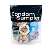 Ultra-Thin Condom Sampler, Latex, Variety Pack, 96-Count