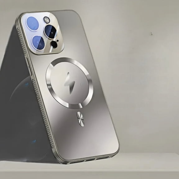 Ultra-Thin Design with Heat Dissipation And a Powerful Magnetic Hold, Suitable for iPhone 12/13/14/15/16 Pro Max, Protection Against Shocks And Drops, with Lens Film