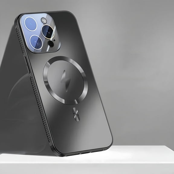 Ultra-Thin Design with Heat Dissipation And a Powerful Magnetic Hold, Suitable for iPhone 12/13/14/15/16 Pro Max, Protection Against Shocks And Drops, with Lens Film