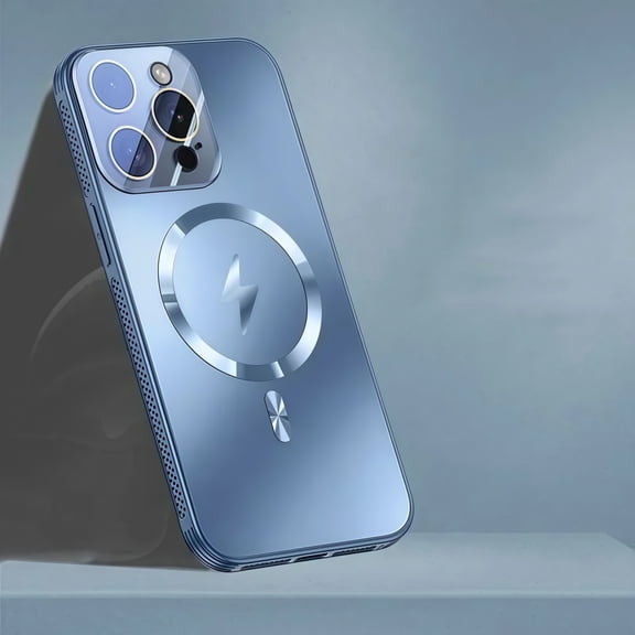 Ultra-Thin Design with Heat Dissipation And a Powerful Magnetic Hold, Suitable for iPhone 12/13/14/15/16 Pro Max, Protection Against Shocks And Drops, with Lens Film