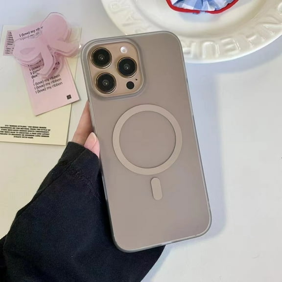 Ultra Thin Frosted Magnetic Phone Case for  iPhone 11 Pro Max, iPhone 12 Pro Max, iPhone13 Pro Max,  iPhone14 Pro Max,  iPhone16promax, iPhone16plus,iPhone16pro,iPhone15promax, iPhone15plus