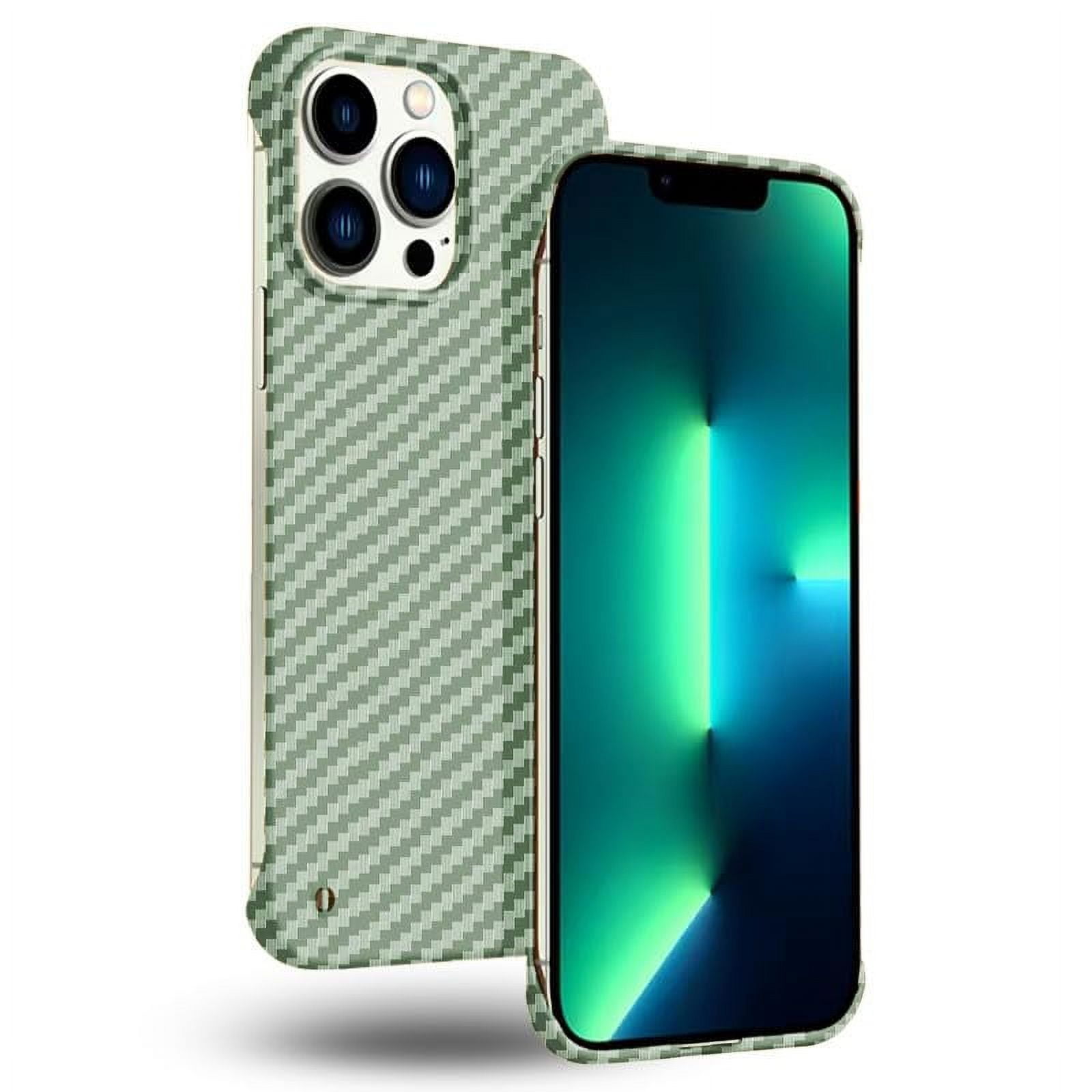 UltraThin Frosted Soft Touch Skin Borderless Carbon Fiber Bump Texture
