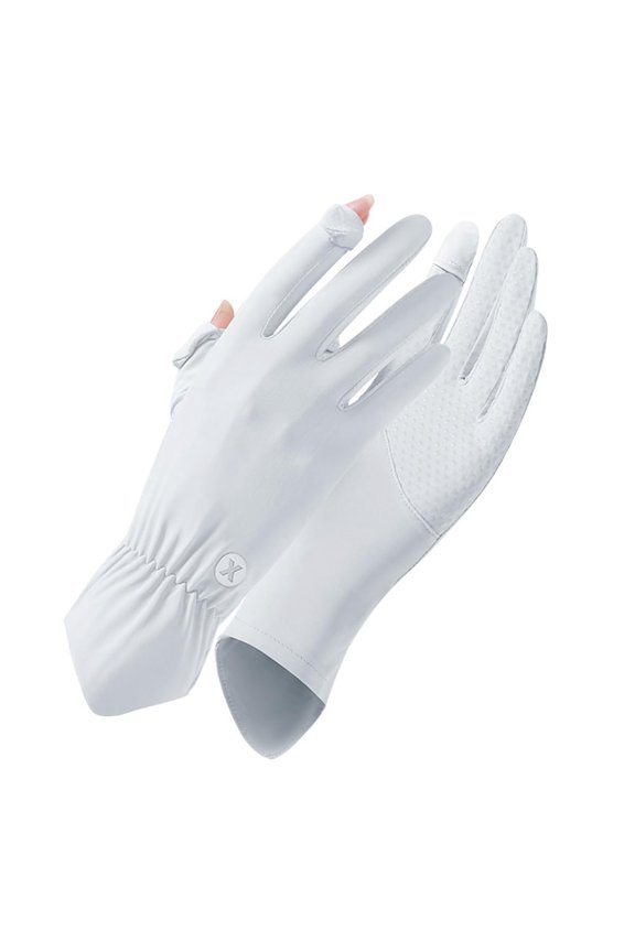 Ultra Thin Full Finger UV Protection Gloves Driving Gloves Women, UV Gloves Sun Protection Gloves