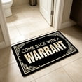 thumbnail image 1 of Ultra Thin Indoor Door Mat, Low-Profile Door Mat Indoor Entrance, Non Slip Rubber Backing Inside Doormat Washable Welcome Front Entryway Dirt Trapper Entry Mat, Grey, 1 of 6