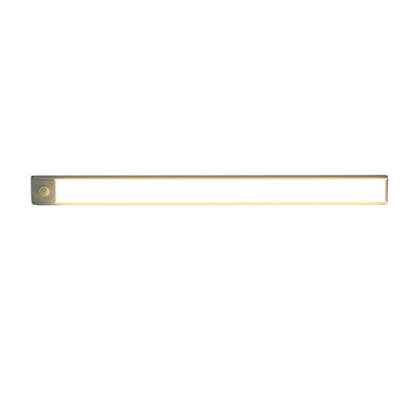 Ultra Thin Intelligent LED Motion Sensor Light with Strip for Cabinet and Closet White