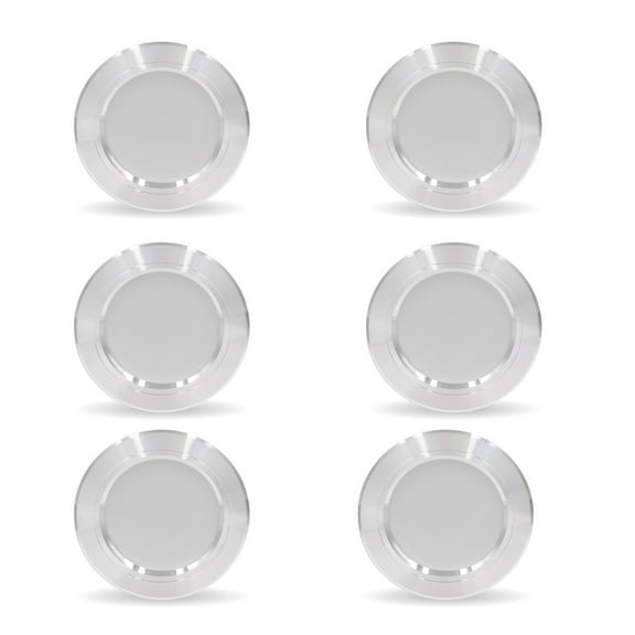 Ultra-Thin LED Recessed Spotlight For Living Room Bathroom, Natural White 9W IP44 Aluminium Alloy Ultra Flat Design, Screw Free Recessed Mount With Integrated Ultra-Light