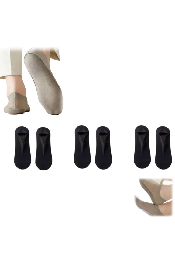 Ultra Thin Liner Non Slip No Show Socks,Breathable Invisible Ice Silk Mesh Socks,Ultra Low Cut No-show Sock for Flat & Loafer