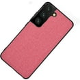 thumbnail image 1 of Ultra-Thin PU Canvas + TPU Personalized Phone Case for Samsung Galaxy S10 Plus 5G S9 S8, Lens Protection Shockproof Back Cover(Pink,S10 Plus), 1 of 8