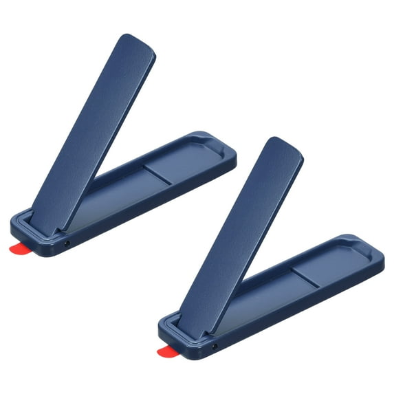Ultra-Thin Phone Stands, 2Pack Horizontal Vertical Portable Phone Stand Blue