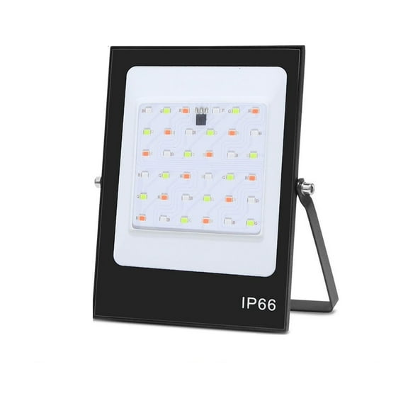 Ultra Thin RGB Led Floodlight Remote Control 30W 50W 100W 200W Reflector Spotlight IP66 For Outdoor Projector Lighting ,Easy to Install