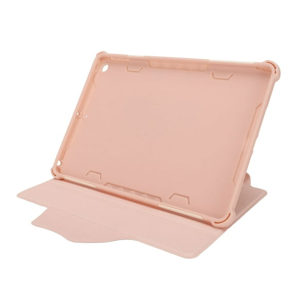 Tablet Case Thin Shockproof Dropproof Tablet Protective Cover with Stand for IOS Tablet 10.2in 9th 8th 7th Generation Pink Rawiri