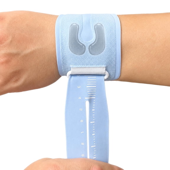 Ultra-Thin TFCC Wrist Brace, 3D Gel Pad, Navy Blue, 1-Pack | Visual Scale, for Ulnar Wrist Pain, Cartilage Injury, Tennis, Golf, Weightlifting, Daily Protection