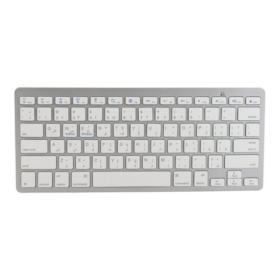 Ultra,Thin Wireless Keyboard, BT Connectivity For PC, Tablet , 10m Range