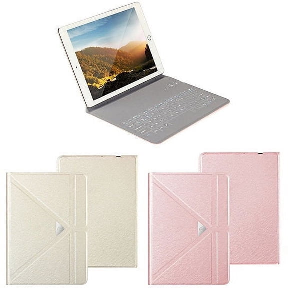 Ultra Thin iPad Case With Touch Sensor Surface Keyboard And Stand