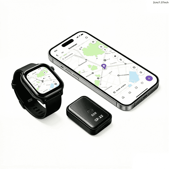 Ultra Tiny Portable GPS Tracking Device Real Time Position Monitor Smart Anti-Lost Locator with App Alert for Child Elderly Pet Vehicle Baggage Logistics Cargo