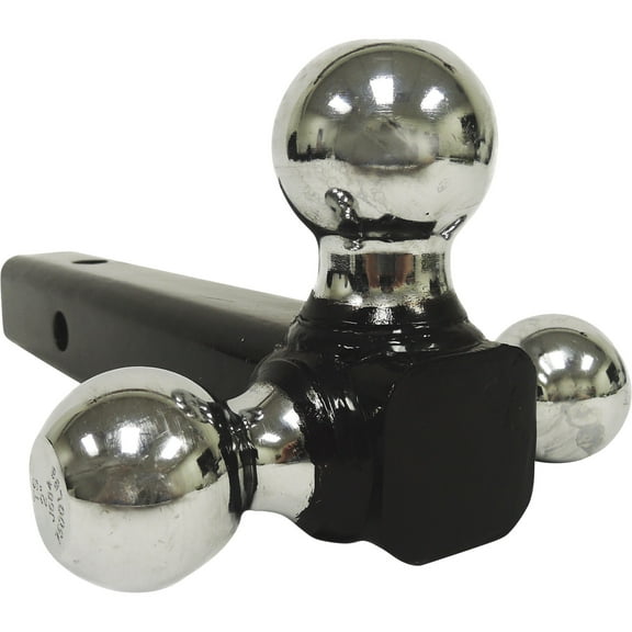 Ultra-Tow 2in. Tri-Ball Hollow Tube Mount, Class IV, Chrome
