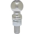 thumbnail image 1 of Ultra-Tow Chrome-Plated Hitch Ball, 2in. Ball, 1in. Dia. x 2-3/4in.L Shank, 10,000-Lb. Capacity, 1 of 2