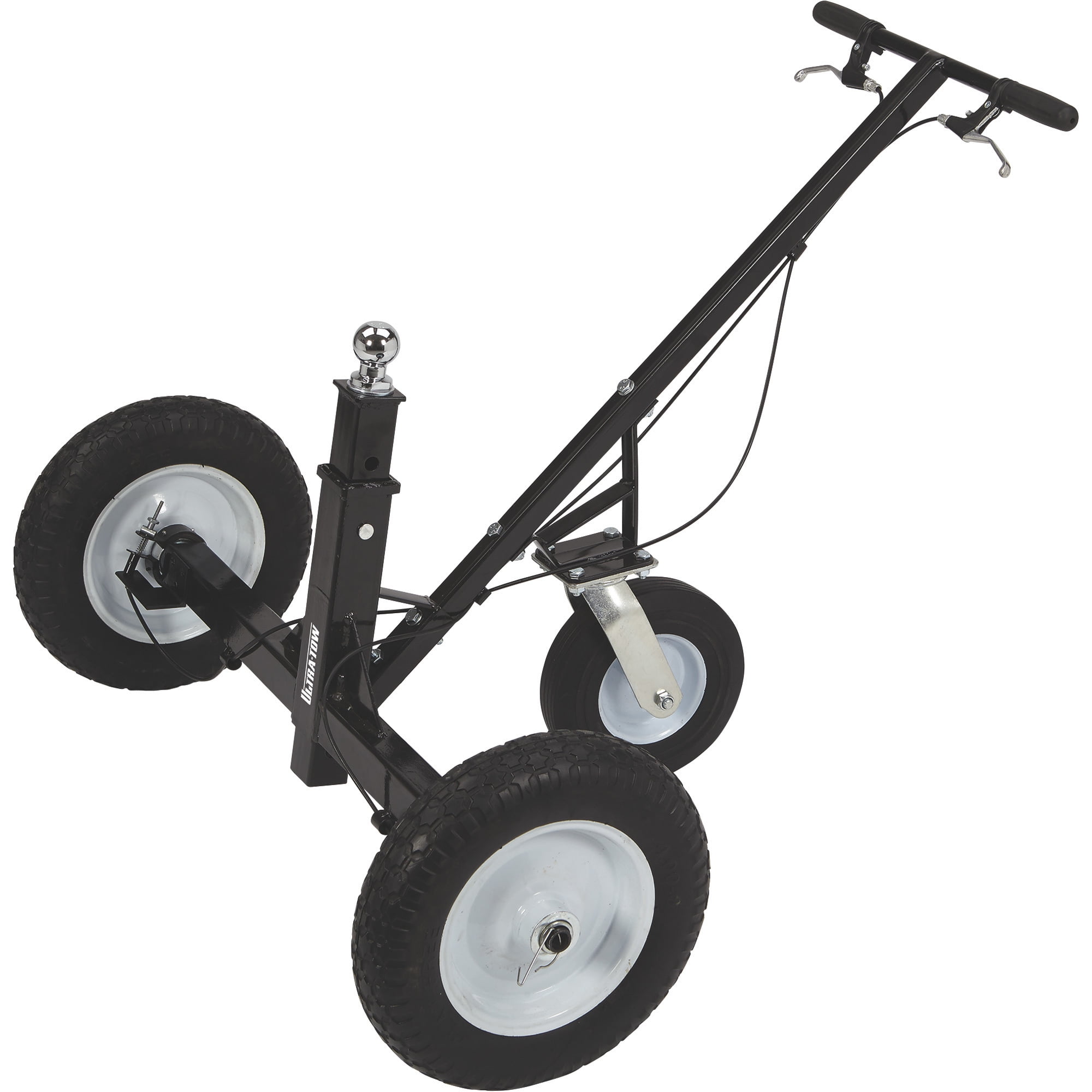 Ultra-Tow Heavy-Duty Adjustable Trailer Dolly with Brake, 1000-Lb. Capacity