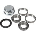 thumbnail image 1 of Ultra-Tow High-Performance Hub Bearing/Seal Kit, 1-1/4in. Inner Bearing, 1-1/4in. Outer Bearing, 1-1/2in. Double-Lip Spring-Loaded Oil Seal, 2.328in. Dust Cap, 1 of 1