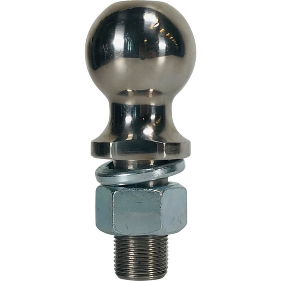 Ultra-Tow XTP Stainless Steel Hitch Ball, 2in., Class IV, 6000-Lb. Trailer Weight