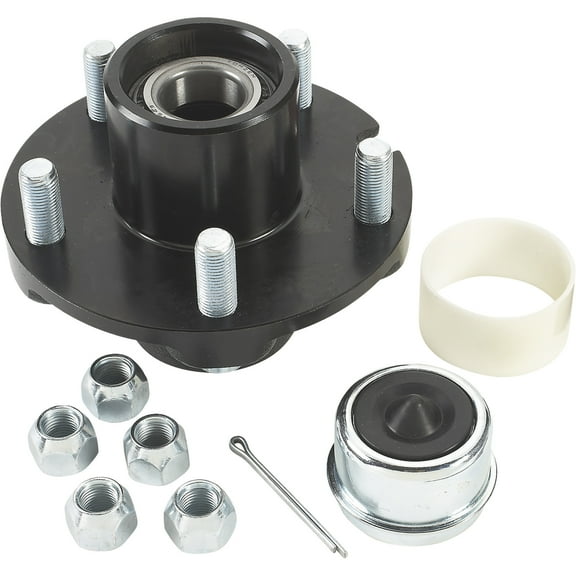 Ultra-Tow XTP Ultra-Pack Trailer Hub, 5 on 4-1/2in., 1250-Lb. Capacity