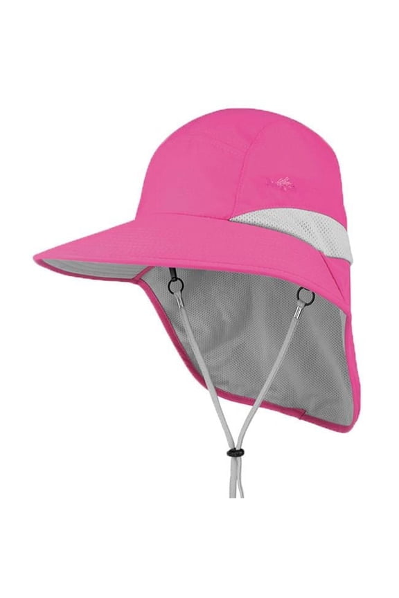 Ultra Violet Microfiber Large Bill Cap- Aqua - One Size