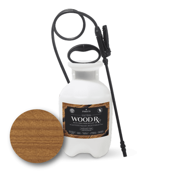 Ultra WOOD Rx + Transparent Natural Sealer, Stain & Water Repellent, 2 Gallon Sprayer
