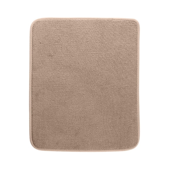 Ultra Water Absorbent Microfiber Dish Drying Mat,Quick Dry Thick Mesh,Slip Resistant Pad for Sink Dishes or Under Rack Kilougeis