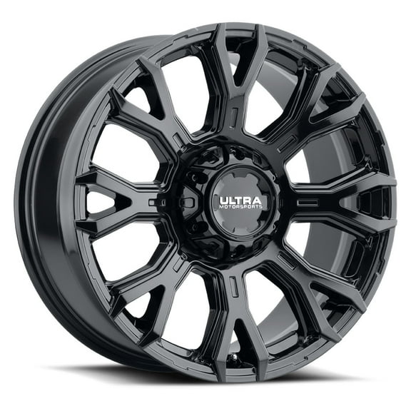Ultra Wheel 20x10 Black Wheel - Not Applicable Bolt Pattern