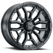 Ultra Wheel UWC126-7984BK-18 17 x 9 in. 6 x 5.5 Bolt Pattern Plus 18 Offset 5.71 Back Space Gloss Black Wheel