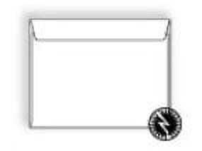 Ultra-White® Booklet Envelopes, 6" x 9", (FSC® Certified), 96% Brightness, 24 lb, Acid Free, Vellum Imaging Finish, Two Side Seams Under, No Window - Box of 500 Envelopes