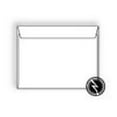 thumbnail image 1 of Ultra-White® Booklet Envelopes, 9" x 12", (FSC® Certified), 96% Brightness, 24 lb, Acid Free, Vellum Imaging Finish, Two Side Seams Under, No Window - Box of 500 Envelopes, 1 of 1