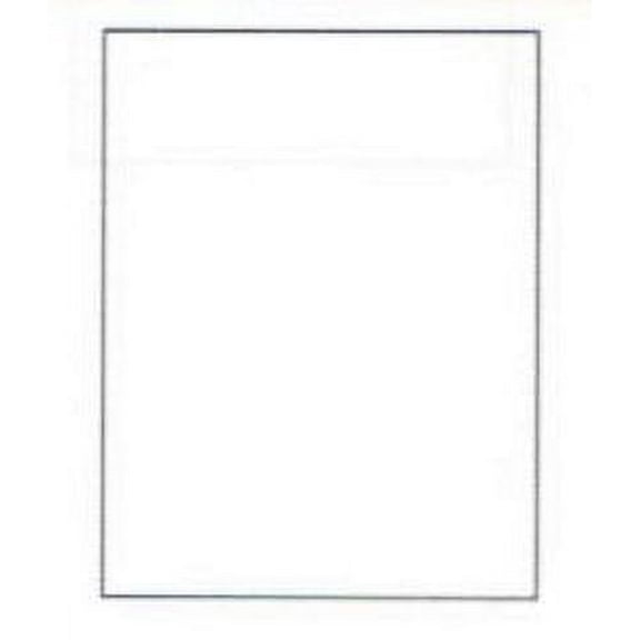 Ultra-White Card Stock, 8-1/2" x 11", Bright White Opaque 80-lb, Acid Free, Vellum Imaging Finish, (FSC Certified) - Box of 250 Card Stock Sheets