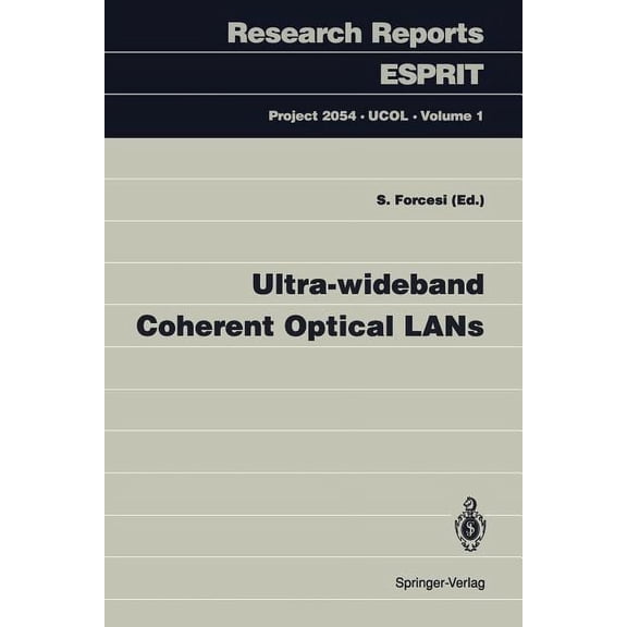 Ultra-Wideband Coherent Optical LANs, (Paperback)