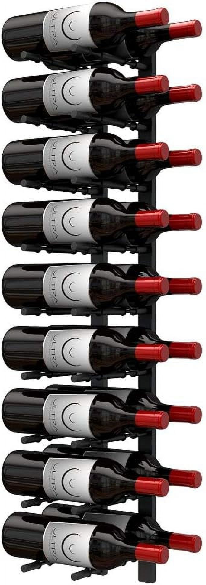 Ultra Wine Racks Wall Mounted Label-Out Wine Racks (3 Foot 2 Deep ...