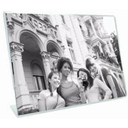 Ultra-clear Acrylic Bent L Easel - Horizontal - by MCS - 3.5x5