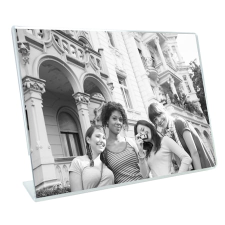 MCS 5x7 Inch Bent Acrylic Picture Frame, Horizontal (33507)