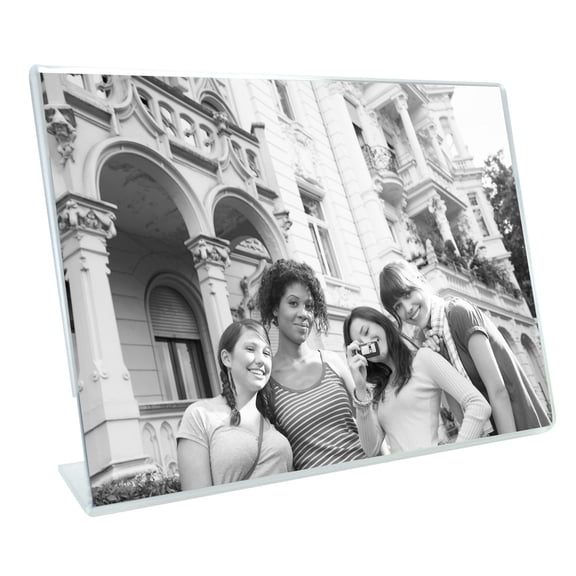 MCS 5x7 Inch Bent Acrylic Picture Frame, Horizontal (33507)