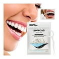 thumbnail image 1 of Ultra-fine Floss Cleaning Oral Care Flat Line Arch Toothpick Line Flossing Stick 100PCS, 1 of 9