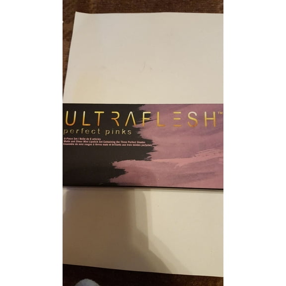 Ultra flesh perfect pinks 6 piece set matte and sheer mini lipstick