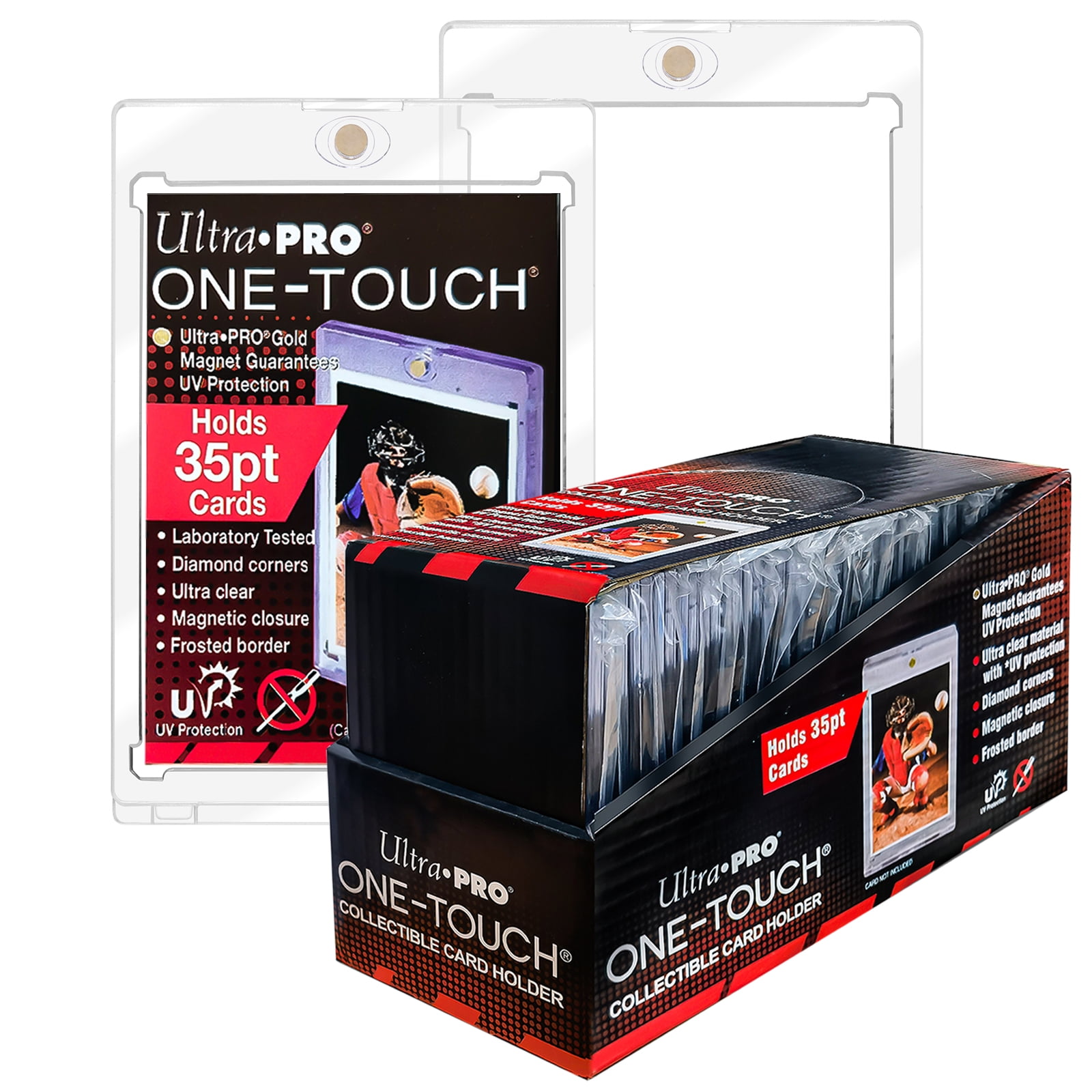 yugioh ocg tactical try deck Dragon Shield Dragon Lock System Deck Box 100+ Red & Lemon Magnetic Ca –  COLLECTION REALM main image 0