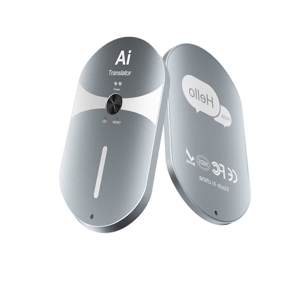 Ultra-thin AI Smart Translator Provides Online/Offline Simultaneous Interpretation Remote Video/Voice Translation Realtime Voice/Photo Translation and Meeting Minutes Suitable for Travel Business etc