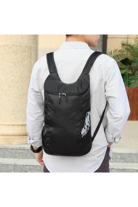 Ultra-thin And Ultra-light Portable Foldable Travel Backpack,Blue