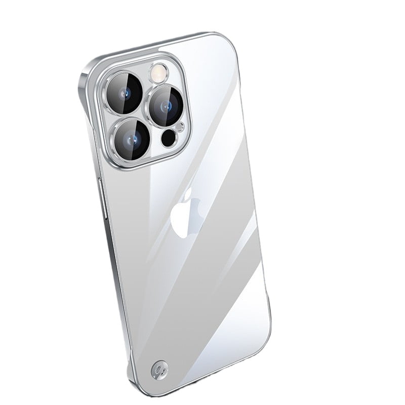 Ultra-thin Borderless Electroplating Hard Phone Case for iPhone 12 ...