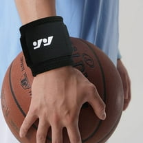 Ultra-thin Compression Wrist Strap Wrist Support - 1Pc Soft Elastic Sport Support Wraps for Wrist Protect, Carpal Tunnel Wraps Protector for Basketball Volleyball Golf Playing Black